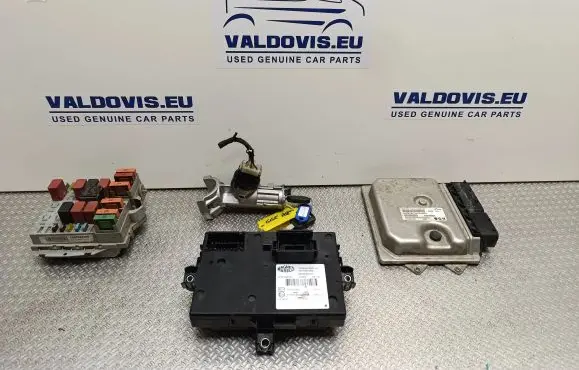 Fiat Ducato Engine ECU kit and lock set 55246951 MJD8F3B2 BC0104060F