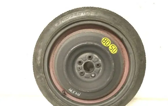 Toyota Prius (XW50) R17 spare wheel