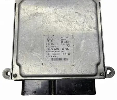 Mercedes-Benz E W212 Engine control unit/module A6519000503