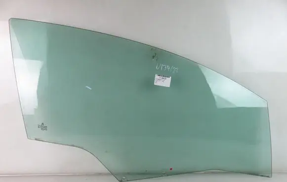 Citroen C4 I Front door window glass four-door 