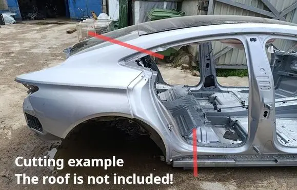 Audi E-tron GT Rear quarter panel