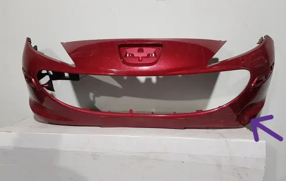Peugeot 207 Front bumper 9680137280