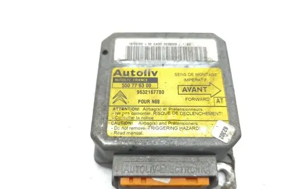Citroen Xsara Picasso Airbag control unit/module 9632167780 550776300