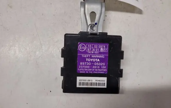 Toyota Avensis T250 Alarm control unit/module 8973005020 2370002810