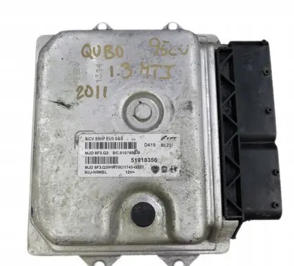 Fiat Fiorino Engine control unit/module 51918356 MJD8F3Q3