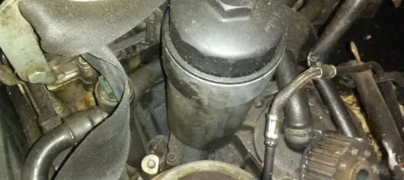 Audi A4 S4 B5 8D Oil filter cover 
