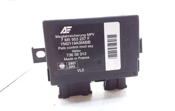 Seat Alhambra (Mk1) Immobilizer control unit/module 7M5953257F YM2119A366BB 73658012