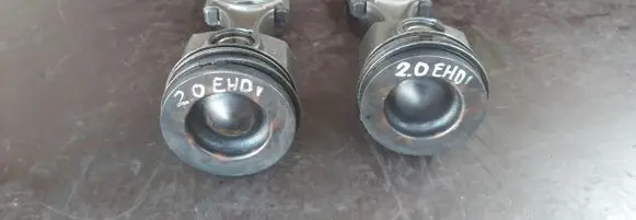 Peugeot Expert Piston with connecting rod 9812818680