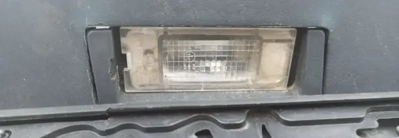 Renault Megane I Number plate light