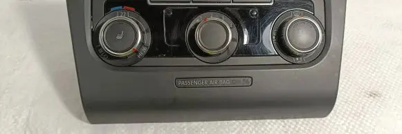 Volkswagen Golf VI Climate control unit 3C8907336A 5HB00975101 5K0857071M
