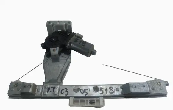 Citroen C3 Rear window lifting mechanism without motor 9653445280