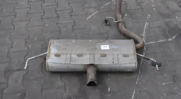 Opel Corsa D Rear muffler/silencer tail pipe 13310347