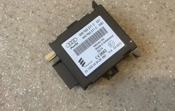 Audi A7 S7 4G Auxiliary heating control unit/module 4H0963271C