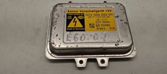 BMW 5 E60 E61 Headlight ballast module Xenon 5DV00900000
