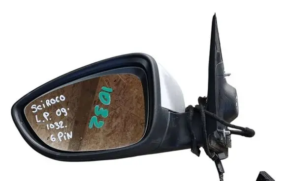 Volkswagen Scirocco Front door electric wing mirror 1K8857501BC E1021005