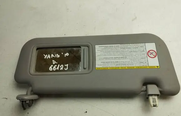 Toyota Yaris Sun visor