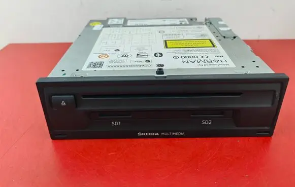 Skoda Octavia Mk3 (5E) GPS navigation control unit/module 5E0035020