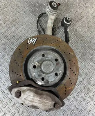 Front wheel hub spindle knuckle