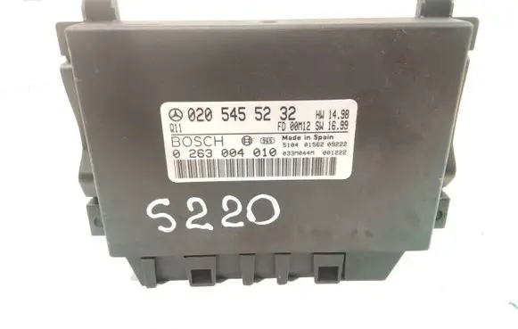 Mercedes-Benz S W220 Parking PDC control unit/module 0205455232 0263004010