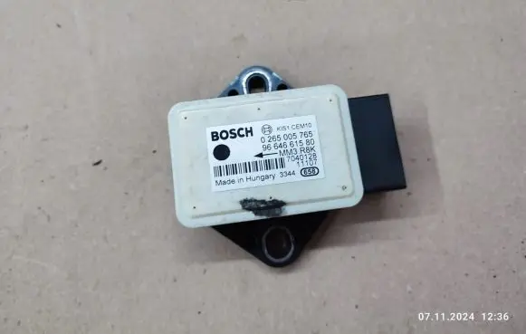 ESP acceleration yaw rate sensor