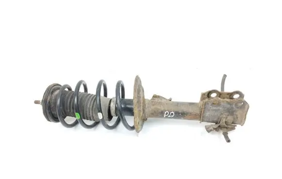 Front shock absorber with coil spring