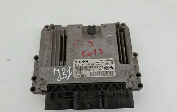 Citroen C3 Engine control unit/module 9676833080 00281017337