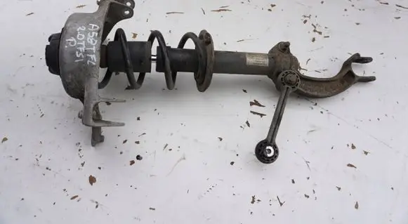 Audi A5 8T 8F Front shock absorber with coil spring MCPERSON