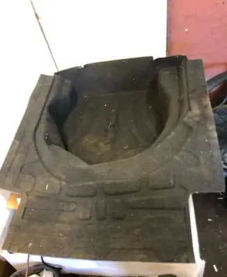 Volkswagen PASSAT B8 Trunk/boot mat liner 3g9863544l