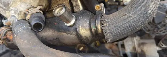 EGR valve cooler