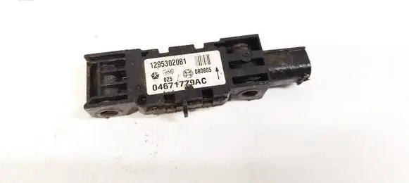 Airbag deployment crash/impact sensor