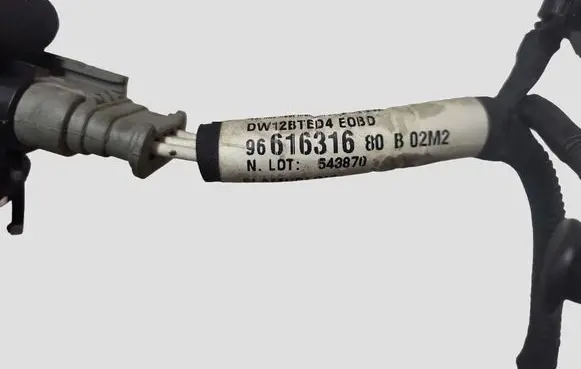 Citroen C5 Glow plug wires 9661631680