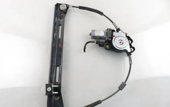 Front door window regulator with motor