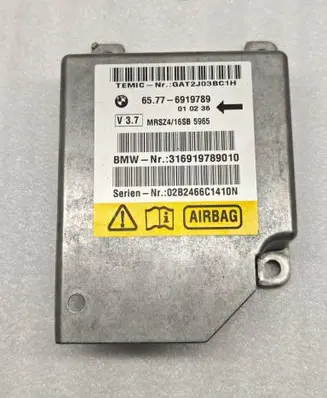 BMW 5 E60 E61 Airbag control unit/module 6919789 02B2466C1410N 316919789010