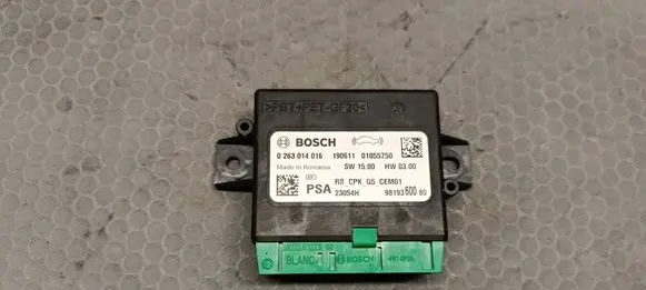 Citroen C5 Aircross Parking PDC control unit/module 0263014016 01055750 9819360080
