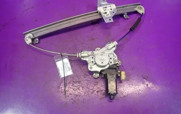 Front door window regulator with motor