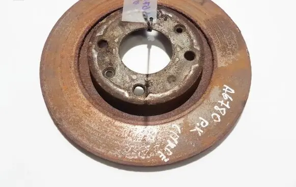 Citroen C2 Front brake disc neventiliuojamas