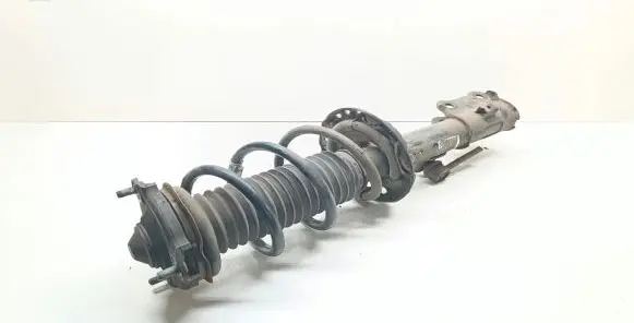 Front shock absorber with coil spring