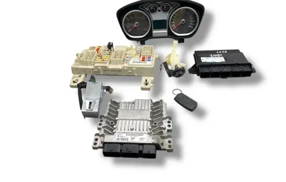 Ford Kuga I Engine ECU kit and lock set 8V4112A650AE 5WS40583FT 5WS40583F