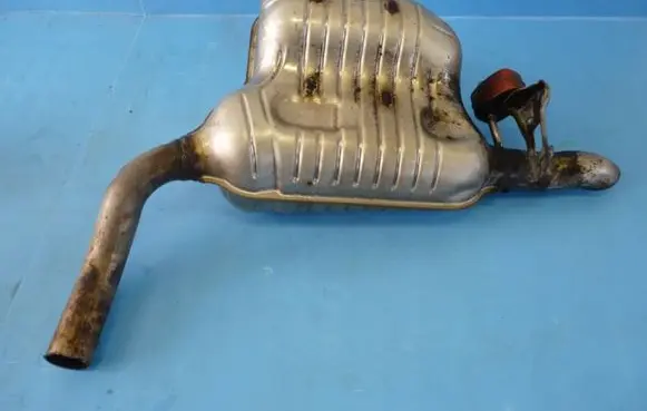 Audi A6 S6 C6 4F Rear muffler/silencer tail pipe 4f0253612aa