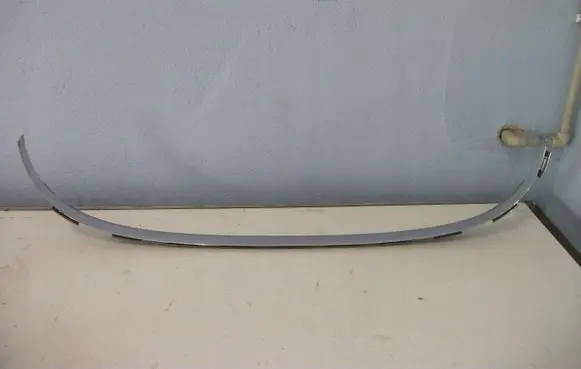 Peugeot 407 Front bumper splitter molding 9648195777