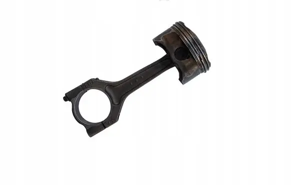 Piston with connecting rod