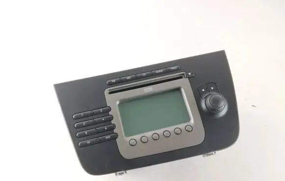Seat Toledo III (5P) Radio/CD/DVD/GPS head unit 5P1035186 7643231366 SEZ1Z1E6257524