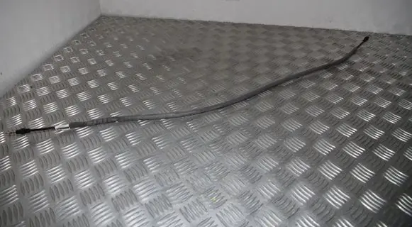 Rear door cable line