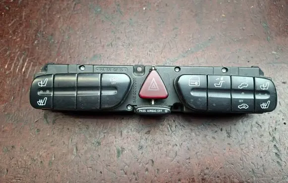 Mercedes-Benz CLK A209 C209 A set of switches 2038217679 3306210400 31046993001