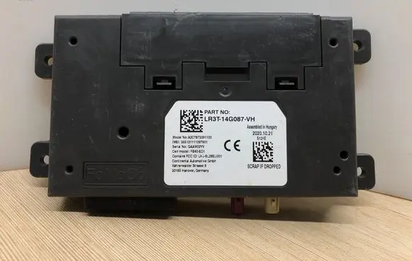 Ford Ranger Bluetooth control unit module LR3T14G087VH 355131111397901 A2C7673391100