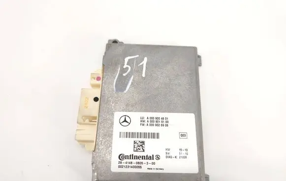 Mercedes-Benz ML W166 Cruise control unit/module A0009004601 A0009026906 A0009019100