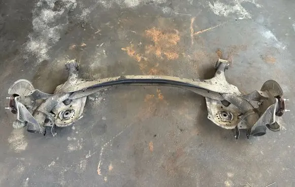 Rear axle beam