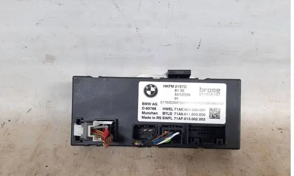 Tailgate/trunk control unit/module