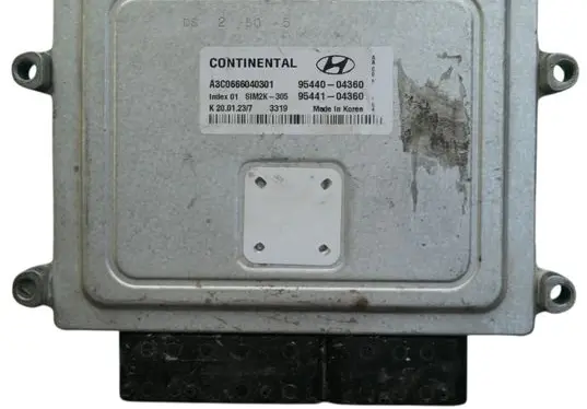 Hyundai i10 Engine control unit/module ECU 9544004360 A3C0666040301