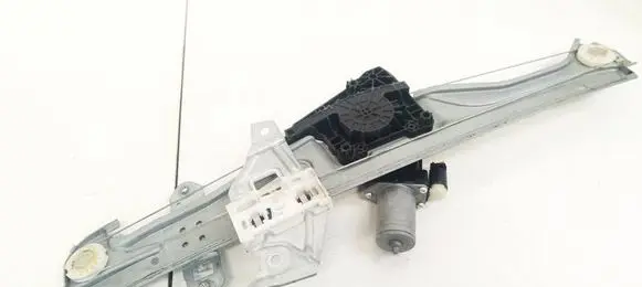 Sliding door window regulator with motor